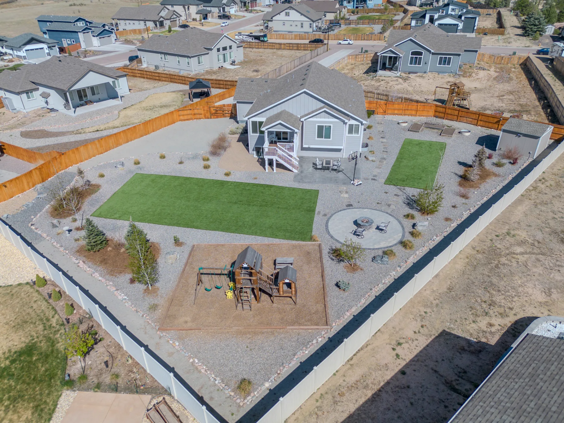 Aerial Perspective — real estate media produced by LLEDROK in Colorado Springs